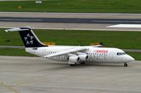 HB-IYU @ LSZH - British Aerospace BAe 146-RJ100 [E3379] (Swiss European Air Lines) Zurich~HB 31/08/2014