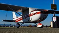 N6342D @ KRHV - California-based 1979 Cessna 172N parked on the visitor's ramp at Reid Hillview Airport, San Jose, CA. - by Chris Leipelt