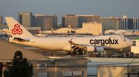 LX-ECV @ LAX - Cargolux - by Florida Metal
