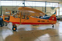 HB-ORY @ LSZL - Piper PA-18-180M Super Cub [18-4639] Locarno~HB 29/08/2014