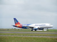 F-OZNC @ NZAA - landing at AKL - by magnaman
