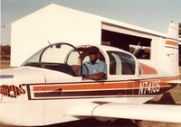 N74105 - Pilot and owner Ross P. Barrett, Springfield, OH, circa 1980 - by Allyson W. Barrett