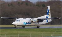 OO-VLM @ EDDR - Fokker 50, - by Jerzy Maciaszek