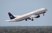 N150UW @ TPA - USAirways A321 - by Florida Metal