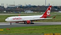 D-ALPG @ EDDL - Air Berlin, seen here on RWY 23L after arrival at Düsseldorf Int'l(EDDL) - by A. Gendorf