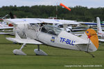 TF-BLU @ EGBK - at Aeroexpo 2015 - by Chris Hall