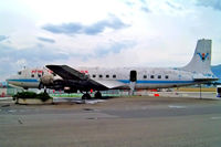N9498 @ LSGG - Douglas DC-7C [45187] (Fire Service) Geneva~HB 23/07/2004