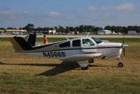 N4566S @ KOSH - Beech V35B