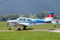 HB-EHB @ LSZL - Beech C33 Debonair [CD-1085] Locarno~HB 21/07/2004