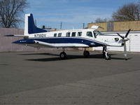 N750DV @ EDU - UtilityAircraft.Com 2005 Pacific Aerospace 750XL used for sky diving transport @ KDWA on Davis Air Repair ramp @ University Airport, Davis, CA - by Steve Nation