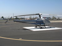 N5689N @ KWHP - Locally-based 1979 Enstrom F-28C with cockpit cover @ Whiteman Airport (Pacoima, CA) - by Steve Nation