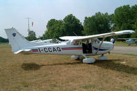 I-CCAQ @ LIMB - R/Cessna F.172M Skyhawk [1336] Milan-Bresso~I 20/07/2004 - by Ray Barber