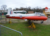 XN586 @ EGLB - Hunting Jet Provost T.3A at Brooklands. - by moxy