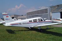 HB-PHV @ LSZL - Piper PA-28-161 Warrior II [28-8416082] Locarno~HB 21/07/2004