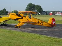 N28BU @ KDLZ - EAA Fly-in at Delaware, OH - by Bob Simmermon