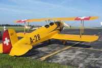 N28BU @ KDLZ - EAA Fly-in at Delaware, OH - by Bob Simmermon