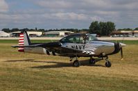 N4591K @ KOSH - Navion A - by Mark Pasqualino