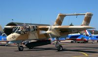 F-AZKM @ LFSX - North American OV-10B Bronco, Taxiing to holding point, Luxeuil-St Sauveur Air Base 116(LFSX) Open day 2015 - by Yves-Q