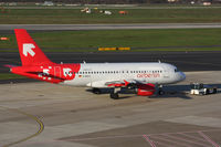 D-ABGS @ EDDL - Pushed back - ready for departure - by Günter Reichwein