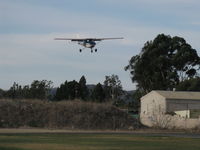 N704UT @ SZP - 1976 Cessna 150M, Continental O-200 100 Hp, on final Rwy 04 - by Doug Robertson