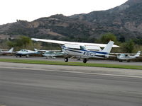 N704UT @ SZP - 1976 Cessna 150M, Continental O-200 100 Hp, another flaps landing Rwy 04 - by Doug Robertson
