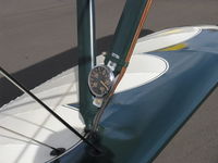 N30140 @ SZP - 1940 WACO UPF-7, Continental W670 220 Hp, angle of climb/descent gauge on left wing strut - by Doug Robertson