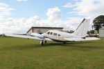 G-OOON @ X5FB - Piper PA-34-220T Seneca III, Fishburn Airfield, August 29th 2015. - by Malcolm Clarke