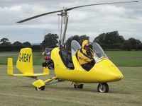 G-KEAY @ EGBO - @ the 2014 British Gyroplane Championships. - by Paul Massey