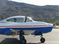 N91689 @ SZP - 1946 North American NAVION, Continental E225 Upgrade, taxi to Rwy 04 - by Doug Robertson