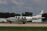 N680FP @ KOSH - Aerostar 601P