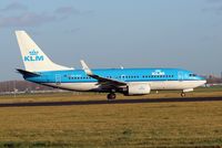 PH-BGK @ EHAM - Schiphol, Polderbaan, Just after landing. - by Jan Bekker