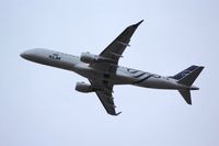 PH-EZX @ EGNM - climbout into rain from runway 32 to EHAM,