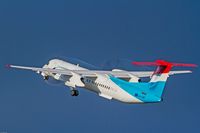 LX-LGF @ EDDR - De Havilland Canada DHC-8-402Q, - by Jerzy Maciaszek