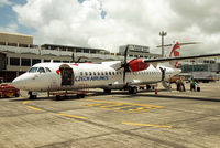 OK-GFQ @ FIMP - Operating far away from home, flying with Air Mauritius. - by Arjun Sarup