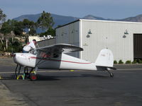 N2115V @ SZP - 1948 Cessna 120, Continental C85 85Hp, refinished, refueling - by Doug Robertson