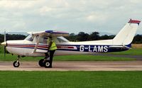 G-LAMS @ EGCV - Visitor to Sleap Airfield.EX:-N54558. - by Paul Massey