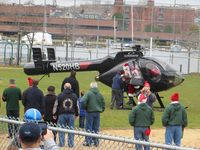 N520HB - Santa Claus landing in Boston's North End - by Andrew Stack
