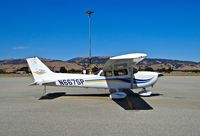 N667SP @ E16 - Locally-based and very nice 1998 Cessna 172S parked at its tie down at South County Airport, San Martin, CA. - by Chris Leipelt