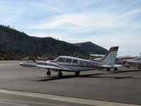 N7902Y @ SZP - 1966 PIPER PA-30 TWIN COMANCHE, two Lycoming IO-320s 160 Hp each, on transient line - by Doug Robertson