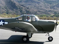 N3058H @ SZP - 1946 ERCO Ercoupe 415-C, Lycoming C85 85 Hp, taxi back to hangar - by Doug Robertson