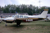 G-BAMI @ EGKB - G-BAMI   Beech 95-B55 Baron [TC-1524] Biggin Hill~G 18/05/1973. From a slide. - by Ray Barber