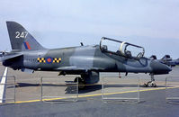XX247 - BAe Hawk T.1A [312083] (Royal Air Force) (Place and date unknown). From a slide. - by Ray Barber