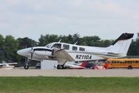 N2110A @ KOSH - Beech 58P - by Mark Pasqualino