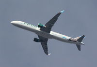 N701FR @ KDTW - FFT9120, MCO to DTW.  On approach to DTW, approx. 15 miles out. - by Russ Hill