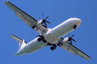 EC-LYJ @ LEPA - on final approach coming in over the Med sea, on lease to Air Europa from Swiftair,