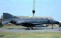 63-7449 @ EGUA - McDonnell Douglas F-4C Phantom II [419] (United States Air Force) RAF Upper Heyford~G 06/05/1990. From a slide. - by Ray Barber