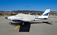 N8717Y @ E16 - Locally-based 1969 Piper PA-30 parked at the south tie downs at South County Airport, San Martin, CA. - by Chris Leipelt