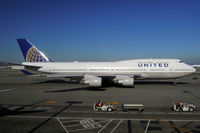 N127UA @ KSFO - At San Francisco - by Micha Lueck
