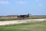 4X-CSX @ LLBO - Caravan departing Paradive Skydiving Center at Habonim Airfield in Israel. - by Dave G