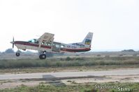 4X-CSV @ LLBO - Caravan departing Habonim Airport in Israel. - by Dave G
